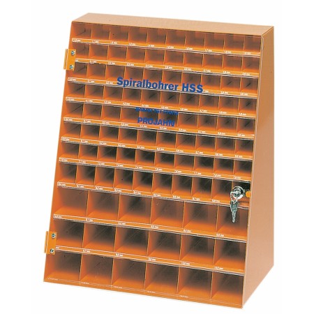 Armoire de vente de forets hélicoïdaux PROJAHN 970 pièces