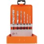 Set di punte elicoidali in legno PROJAHN a 6 lati 1/4" 6 pezzi