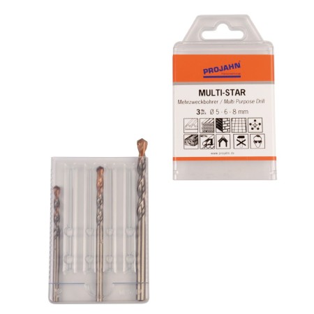 Set di punte multiuso PROJAHN MULTI-STAR 3 pezzi