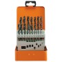 Coffret de forets hélicoïdaux PROJAHN HSS DIN 338 Type N ECO 19 pièces