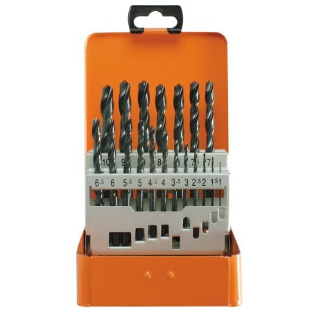 Coffret de forets hélicoïdaux PROJAHN HSS DIN 338 Type N ECO 19 pièces
