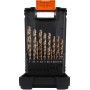 Ensemble de forets hélicoïdaux haute performance PROJAHN HSS-Co 8 % DIN 338 Type HD