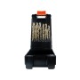 Ensemble de forets hélicoïdaux haute performance PROJAHN HSS-Co 8 % DIN 338 Type HD