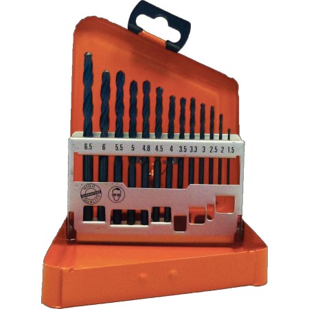 Coffret de forets hélicoïdaux PROJAHN HSS DIN 338 Type N ECO 13 pièces