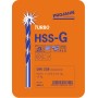 Coffret de forets hélicoïdaux PROJAHN HSS-G DIN 338 Type N TURBO 19 pièces - vue détaillée