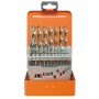 Coffret de forets hélicoïdaux PROJAHN HSS-G DIN 338 Type N ECO 19 pièces