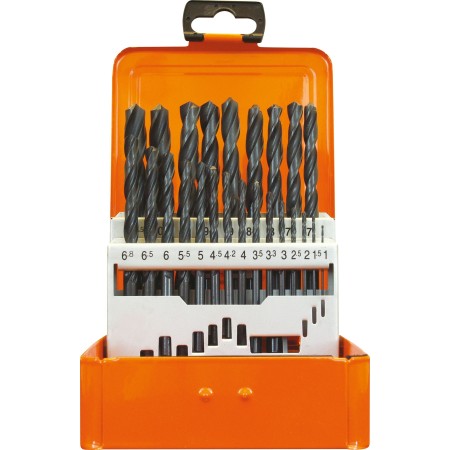 Coffret de forets hélicoïdaux PROJAHN HSS DIN 338 Type N ECO 24 pièces