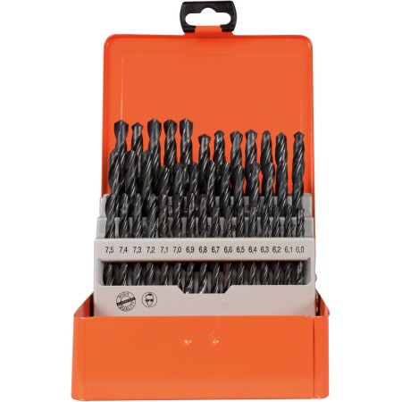 Coffret de forets hélicoïdaux PROJAHN HSS DIN 338 Type N ECO 41 pièces