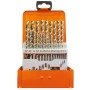 PROJAHN Mehrbereichs-Spiralbohrer Kassette HSS-Co DIN 338 Typ UF-L 24-tlg