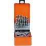 Coffret de forets hélicoïdaux PROJAHN HSS-G DIN 338 Type N ECO 25 pièces