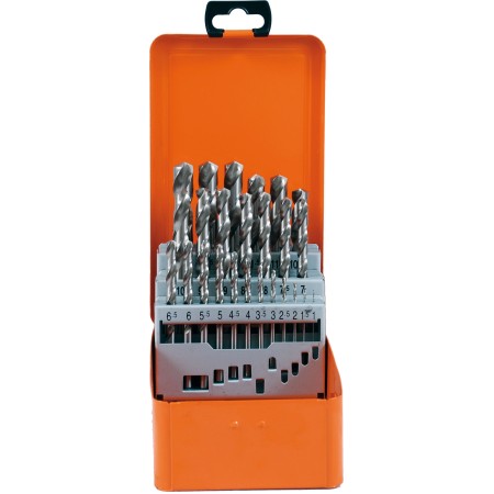 Coffret de forets hélicoïdaux PROJAHN HSS-G DIN 338 Type N ECO 25 pièces