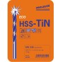 PROJAHN Spiralbohrer-Kassette HSS-TIN DIN 338 Typ N ECO 19-tlg - Detailansicht