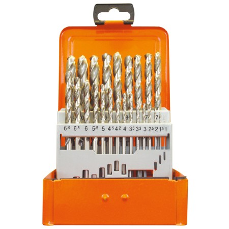 PROJAHN Spiralbohrer-Kassette HSS-G DIN 338 Typ N ECO 24-tlg