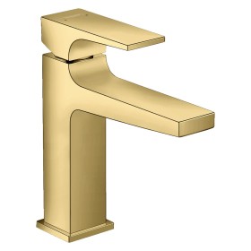Mitigeur de lavabo monocommande hansgrohe Metropol 110 avec levier et bonde Push-Open