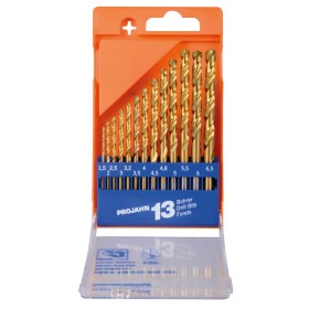 Set di punte elicoidali PROJAHN HSS-G TiN DIN 338 ECO 13 pezzi
