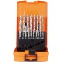 PROJAHN Spiralbohrer-Kassette HSS-G DIN 338 HSS-G DIN 338 Typ N 19-tlg. 19-tlg