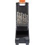 Coffret de forets hélicoïdaux PROJAHN HSS-G DIN 338 Type N TURBO 25 pièces