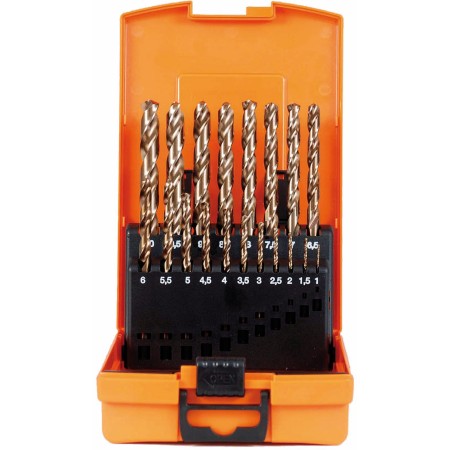 PROJAHN Spiralbohrer-Kassette HSS-Co DIN 338 HSS-Co DIN 338 ECO 19-tlg