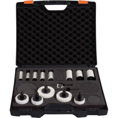PROJAHN HSS-Co 8 % Bi-Metall Lochsägen-Set ProCut UNIVERSAL-FLEXIBEL 14-tlg