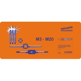 Set di maschi e filiere PROJAHN HSS 54 pezzi
