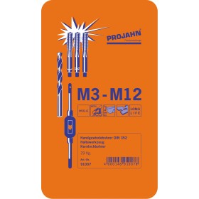 Set di maschi e filiere a mano PROJAHN HSS 29 pezzi