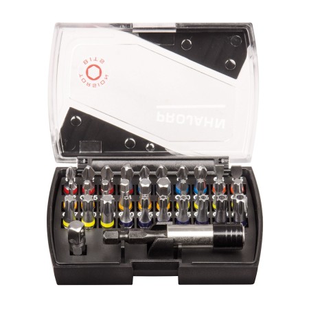 Boîte de embouts PROJAHN TORSION COLOR PROJAHN 6,3 / 1/4" 25 mm 32 pièces