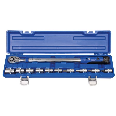 PROJAHN Drehmomentschlüssel-Set TORQUE-PROFI 12,5 / 1/2" Einweg 11-tlg. 40 - 200 Nm
