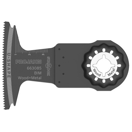 PROJAHN Tauchsägeblatt für Holz & Metall 65 x 40 mm STARLOCK-Aufnahme