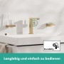 Rubinetto monocomando per lavabo hansgrohe Tecturis E 150 Fine CoolStart risparmio d'acqua+ senza troppo - vista tecnica