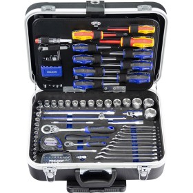 Carrello degli attrezzi universale metrico a 6 angoli PROJAHN proficraft 6,3 / 1/4" + 12,5 / 1/2" 130 pezzi