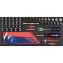 PROJAHN PROForm Einlagesystem 1/4" Steckschlüssel-Satz 58-tlg