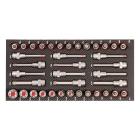 PROJAHN PROForm Einlagesystem 1/2" KFZ Spezial-Einlage 38-tlg