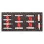 PROJAHN PROForm Einlagesystem Steckgriff 1/2" lange Stecknuss 12-tlg