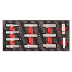 PROJAHN PROForm Einlagesystem Steckgriff 1/2" lange Stecknuss 12-tlg