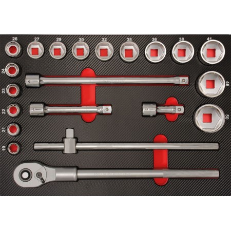 Ensemble d'insertion d'outils PROJAHN PROForm 21 pièces