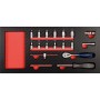 PROJAHN PROForm Einlagesystem 1/4" Xi-on Steckschlüssel-Satz 18-tlg