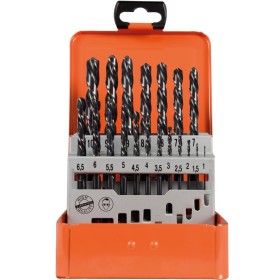 PROJAHN Spiralbohrer-Kassette HSS-G DIN 338 LINKS HSS-G DIN 338 Typ N linksschneidend 19-tlg
