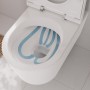 hansgrohe EluPura S WC-Sitz mit Befestigung oben, SoftClose und QuickRelease - technische Ansicht