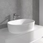 Villeroy & Boch O.novo Einhebel-Waschtischarmatur erhöht - technische Ansicht