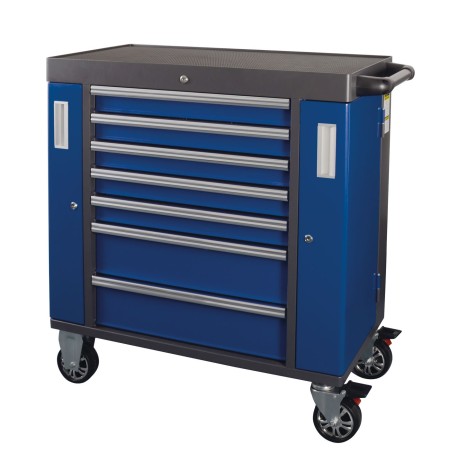 Set carrello attrezzi PROJAHN 210 pezzi per 4 cassetti
