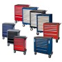 Set di attrezzi PROJAHN 179 pezzi per carrello officina a 4 cassetti