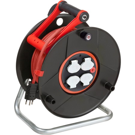 Brennenstuhl Garant ST 290 + Bretec Kabeltrommel Kabel 50m H05VV-F 3G1,5 rot