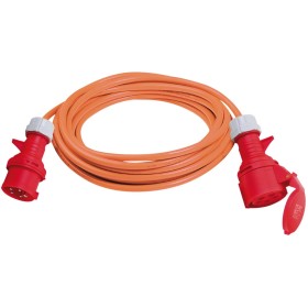 Brennenstuhl Verlängerungskabel (BREMAXX-Kabel), CEE-Kupplung und CEE-Stecker 400V/16A, 30m 5G1,5 orange