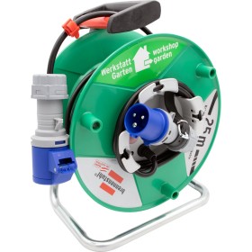 Brennenstuhl Garant CEE G 290 IP44 Kabeltrommel, 25m H05VV-F 3G1,5 schwarz