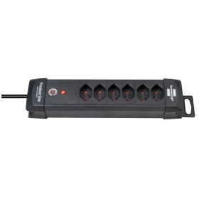 Brennenstuhl Premium-Line Steckdosenleiste 6-fach schwarz 3m H05VV-F 3G1,5 *CH*