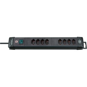 Brennenstuhl Premium-Line Steckdosenleiste 8-fach schwarz 3m H05VV-F 3G1,5 *CH*