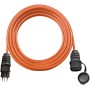 Brennenstuhl Verlängerungskabel (Kunststoff-Kabel), T12 Stecker, T13 Kupplung, Kabel 5m 3G1,5 orange *CH*