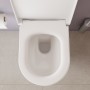 VitrA Aquacare Integra WC-Set mit Bidetfunktion, spülrandlos, inkl. Sitz - Detailansicht