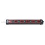 Brennenstuhl Premium-Line Technik Steckdosenleiste 5-fach schwarz/bordeaux 3m 3G1,5