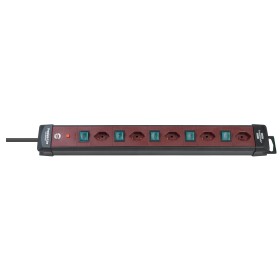 Brennenstuhl Premium-Line Technik Steckdosenleiste 5-fach schwarz/bordeaux 3m 3G1,5